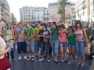 En Piazza Spagna