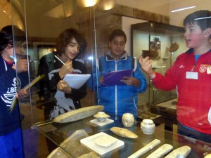 Traballo de arqueoloxía do alumnado de primeiro de ESO