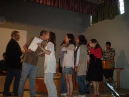 participantes intercambio escolar Vannes