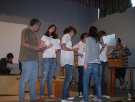 participantes intercambio escolar Vannes