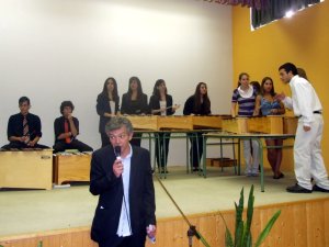 O concerto dos alumnos de 1º de Bach.