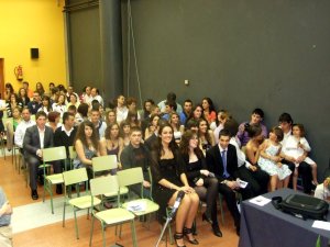 Alumnado de 2º de Bach, Nais, Pais , e outros invitados