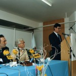 O primer director do centro José Ramón López Martín