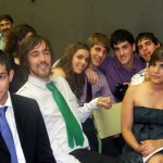 Daniel, Bruno, Cristina, Miguel, Sergio, Mateo e Rebeca