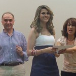 A entrega do diploma