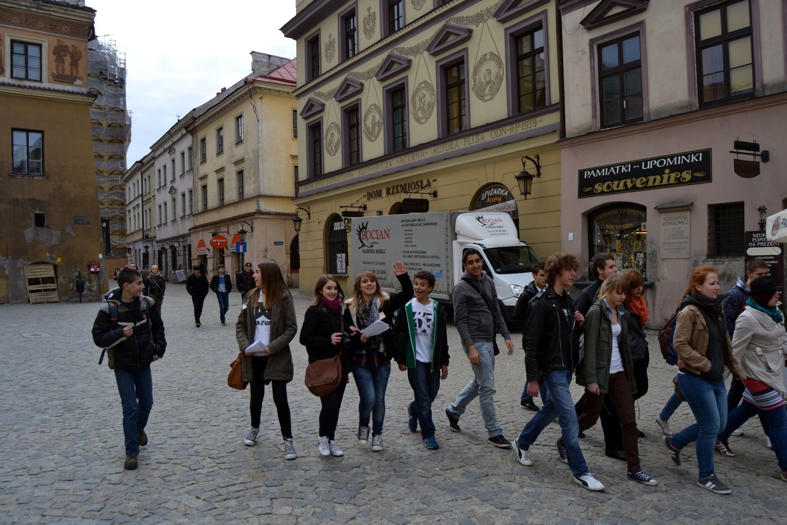 Comenius: Viaxe a Polonia