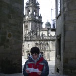 Visita a Compostela