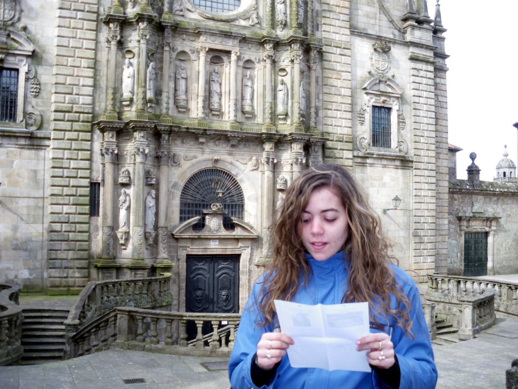 Visita a Compostela